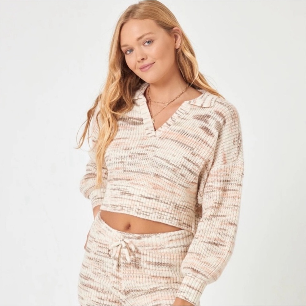 L* Space Layla Knit Sweater In Solstice Space Dye